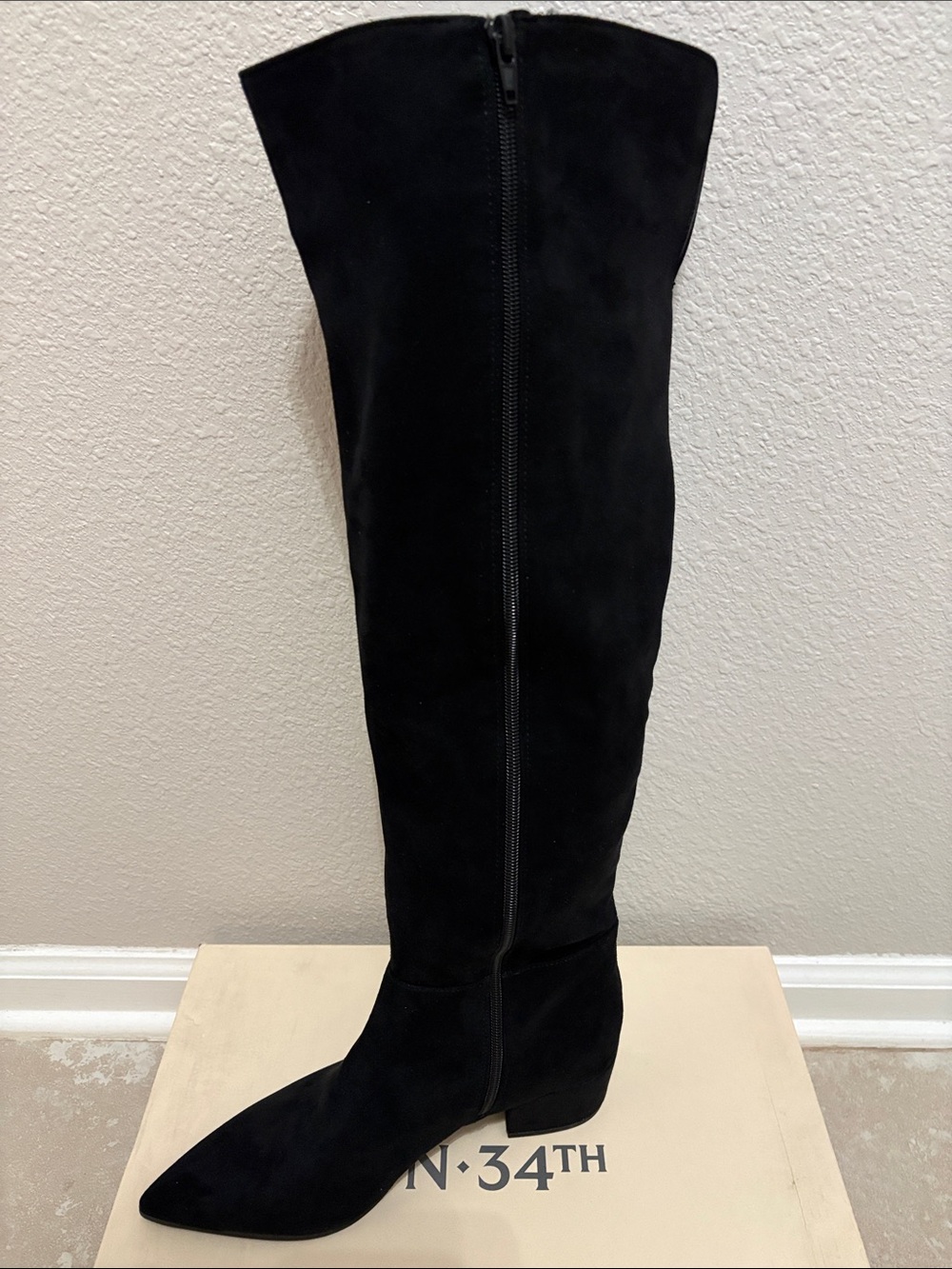 Over-the-Knee Suede Boots